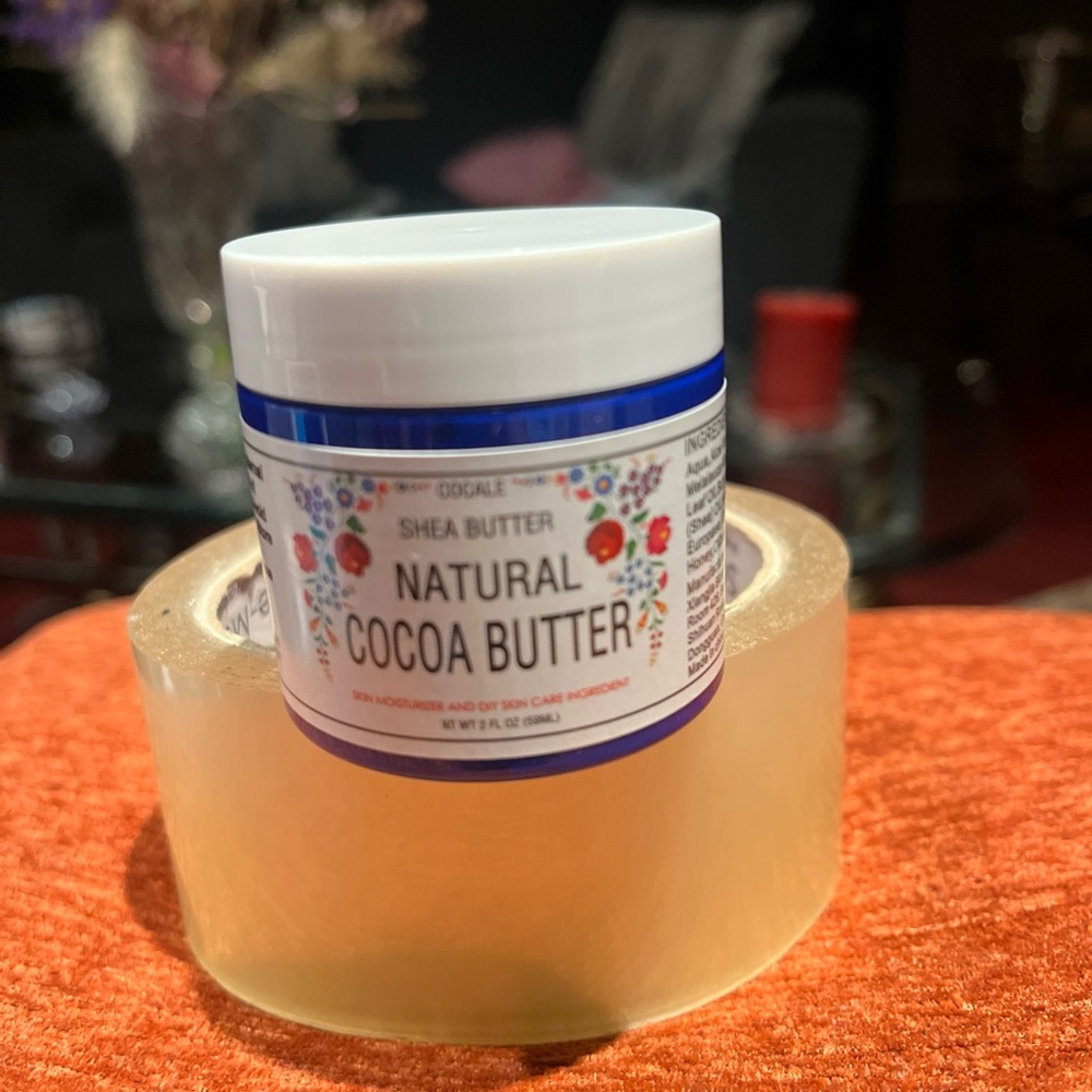 Natural Cocoa Butter Jar